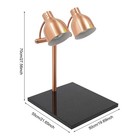 Commercial Dual Head Food Warming Lamp food Warming Lamp electric Warming Lights