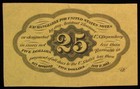 1st Issue 25 Cents Fractional Postage Currency Crisp Au   Us Paper Money  14
