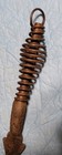 Antique Metal Stove Lid Lifter Handle Metal With Wire Coil - Metal Not Cast Iron
