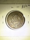 1843 Braided Hair Large Cent  Vf Condition Free Shipping
