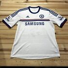 Chelsea Fc England 2013 2014 Away Football Jersey Large  5 Essien Hazard Adidas