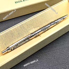 Rolex Vintage Silver Ballpoint Pen Rare Luxury Executive Collectible Vip Gift