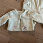 Vtg 80s Sesame Street Girls Sz 6 9 Mnths Baby 2 Piece Fleece Jumper Cottagecore 
