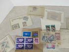 Mixed Lot Of International And Us Collectible Postage Stamps Posted   Unposted