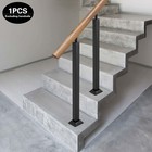 Iron Step Handrails Railing For 1-2 Step Indoor outdoor Deck Hand Rail
