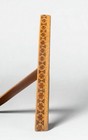 Antique Persian Miniature On Bone W  A Khatam Frame Hunting Theme 6  X 8  Frame