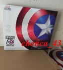 Us Ship    Marvel 75th Anniversary Limited Captain America Full Metal Shield 1 1