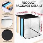 16  Led Photo Studio Light Box Folding Photography Shooting Tent Background Kits