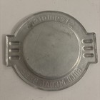  Stegmaier s Beer Gold Medal Beer Ashtray Aluminum 5  Vintage 
