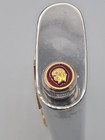 Vintage Soviet Cccp Russian Stainless Steel 6oz  Flask New Dead Stock