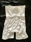 Vintage Sears Girdle Shapewear White Nylon Spandex High Waist Long Leg Size M
