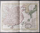 1790s - Lattre - Nice Map China  Korea  Japan  Taiwan