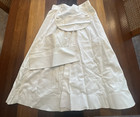 Vintage Nursing Uniform Kay s Cap Wrap Around Skirt Starched Linens As