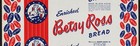 Vintage Bread Wrapper Betsy Ross Woman And Flag Pictured Sandusky Ohio Unused