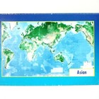 Executive World Map 8 8  X 13  Writable-wipe Off Surface Environmental Graphics