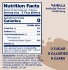 Jordan s Skinny Syrups  Sugar Free Flavoring Syrup  Vanilla  25 4 Fl Oz