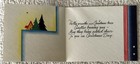 Unused Christmas House Scottie Dog Snow Art Deco Vtg Greeting Card 1930s 1940s