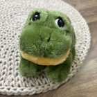 Dakin Fun Farm Green Frog Plush 6    Stuffed Animal Vintage 1983