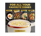 Ceramax Electric Hot Pot 1 5qt Nonstick Mini Cooker With Lid