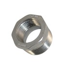 Npt Stainless Steel 1-1 4    Male To 1    Female Hex Reducer Bushing Pipe Adapter