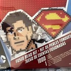 Dc Comics Superman Perler Fused Bead Craft Kit - Makes 2 Crafts - New 