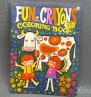 Vintage 1970s Playmore Fun With Crayons Coloring Book Ottenheimer Unused