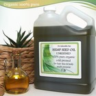 7 Lb  Hemp Seed Oil Unrefined Organic Cold Pressed Pure Natural