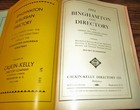1954 Binghamton City Directory Endicott Johnson City Vestal   Port Dickinson Ny