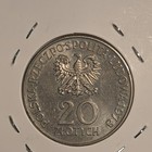 Poland 1978 20 Z  otych Copper-nickel Interkosmos-first Polish Cosmonaut Y 97