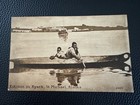 3 Antique St Michael Alaska Postcards Eskimo Chief Kyack Children Mitchell