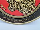 Vintage Iroquois International Breweries 1842 Indian Head Canco Metal Tray