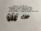  4  Led Frosted Lamps    Full Kit -  Philips Ga-212   Ga-312 Turntable - Lights