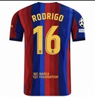 Nike Fc Barcelona Home 26 27 Men s Soccer Jersey Size  L    16 Rodrigo