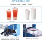 Jiawanshun Manual Cup Sealing Machine 300-500 Cups