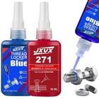 243 271 Threadlocker Adhesive Thread Sealant Blue Red Medium High Strength 