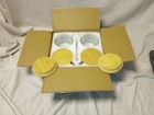 Landneoo 4pcs Set Vintage Coffee Mugs Gifts For Women Overnight Oats Containers