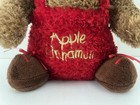Dan Dee Collectors Choice Moose Plush Stuffed Animal Apple Cinnamon Red Overalls
