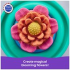 Kinetic Sand Squishblossom Blooming Flower 8oz Neon Yellow   Pink Play Easter