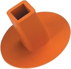 Markwort Baseball Softball Base Plugs Rubber Ground Receptacle - 4 Pack