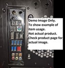 Msi B450 Gaming Carbon I o Shield  3d Printed  Black white Color  Io Backplate