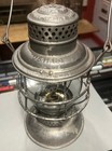 Delaware   Hudson Railroad D h Bell Bottom Lantern And Cast Globe