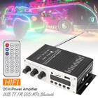 Bluetooth Stereo Power Amplifier Rca usb sd mmc Fm Radio Aux Input For Home Car