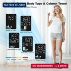 Ablegrid Smart Bathroom Scale For Body Weight  Digital Body Fat Scale With Led C