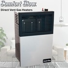 Comfort Glow Direct Vent Natural Gas Heater  11 000 Btu  Wall Mount  375 Sq Ft
