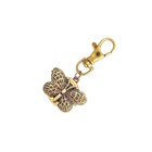 Small Butterfly Quartz Pocket Watch Fob Pendant