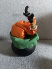 Gemmy Animated   Sound Witch Legs Kicking Cauldron Halloween Decoration Works