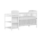 Anna 4-in-1 Full Size Baby Crib   Changing Table - Stylish New Design 