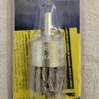Westward Twisted Knot End Brush Stainless Steel 1-1 4 