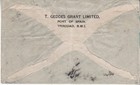 Gvi Cover  North Atlantic Air Service  T geddes  Port Of Spain-kingston  1941