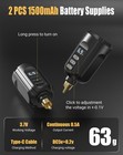 Complete Wireless Tattoo Kit With Machine  Needles  Inks  And Batteries